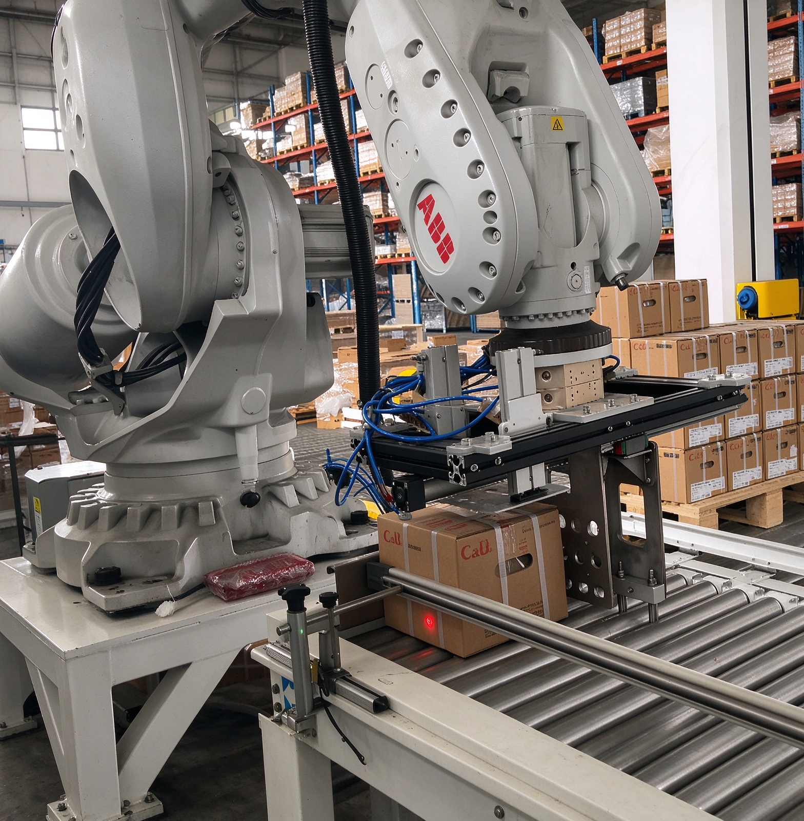 bearing-box-strapping-palletizing-production-line