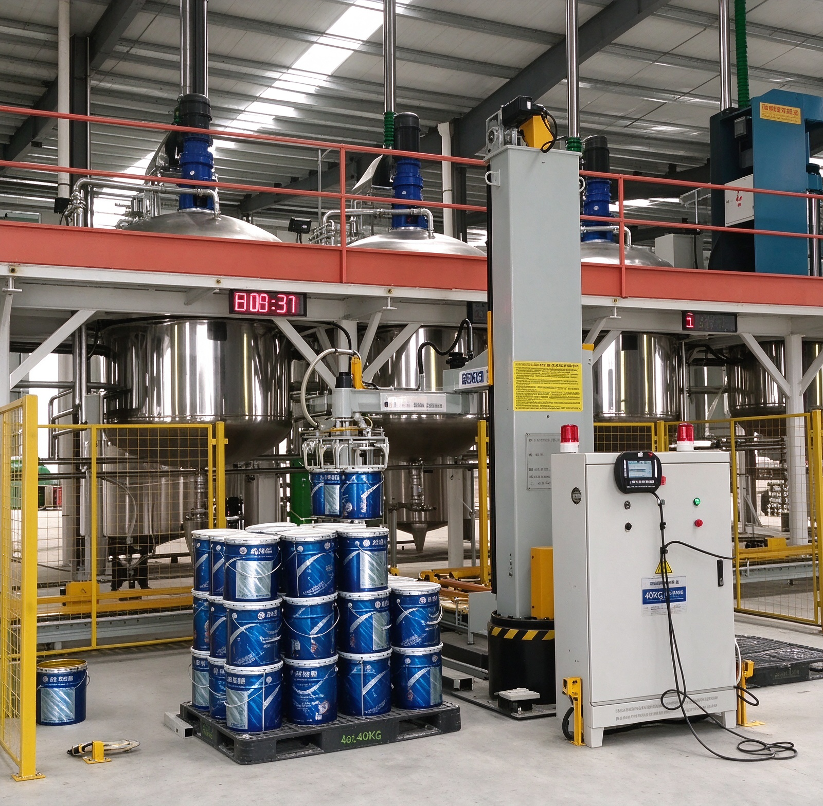 paint-bucket-loading-palletizing-robot